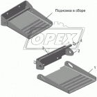 1/10880/76 Шайба плоская стопорная (сталь) ГОСТ11648 ф18х15х1 наруж. (для вал.) оси 113 сцепл. БелЗАН
